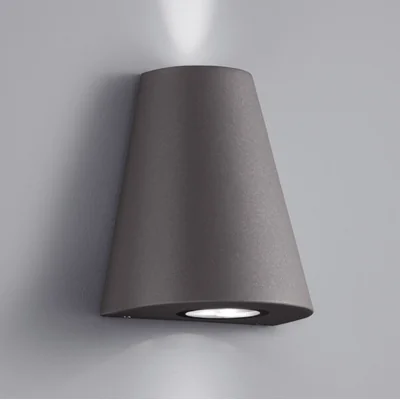 Niagara Lámpara de pared para exterior, antracita