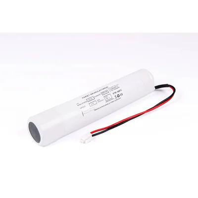 NiCd 3.6V 3000mAh HT battery pack for Starlet White 3W 3H luminaire - L186 x Ø35 / 94913 230V