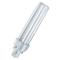 Nicht integrierte Leuchtstofflampe Dulux D 10W G24d-1 600lm WW