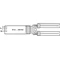 Nicht integrierte Leuchtstofflampe Dulux L 18W 2G11 57V 1200lm WW
