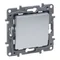 NILOE SELECTION - EINZELNER TREPPENSCHALTER 10 AX ALUMINIUM
