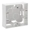 Niloe Step - boîtier simple à montage en surface - blanc