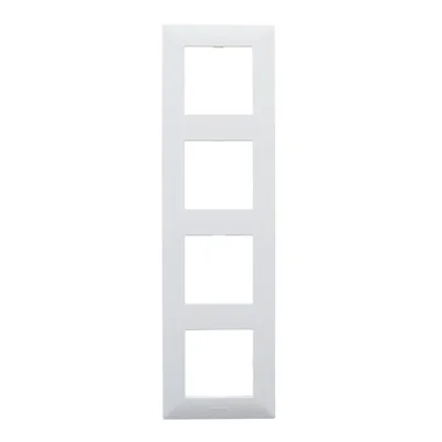 Niloe Step - Cadre quadruple 4x - Blanc