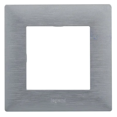 Niloe Step - cadre simple 1x - couleur aluminium brossé