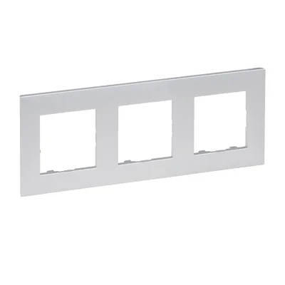 Niloe Step - cadre triple 3x - couleur aluminium
