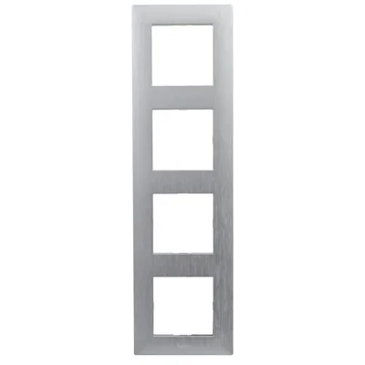 Niloe Step - Chasis cuádruple 4x - Color aluminio cepillado