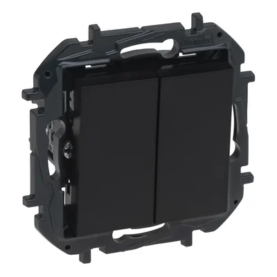 NILOE STEP - CONECTOR DE ESCALERAS DOBLE 10 AX - NEGRO