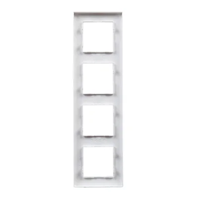 Niloe Step - Cuadro cuádruple 4x - Blanco