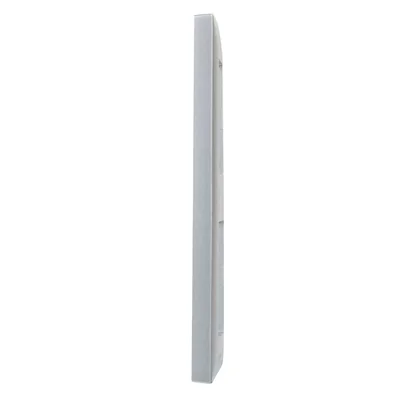 Niloe Step - double cadre 2x - couleur aluminium brossé
