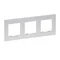 Niloe Step - Dreifachrahmen 3x - Aluminiumfarbe