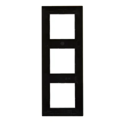 Niloe Step - Dreifachrahmen 3x - Schwarz