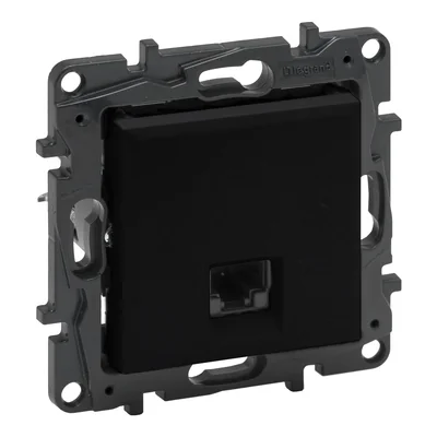 Niloe Step - Prise RJ45 catégorie 6 STP - noire