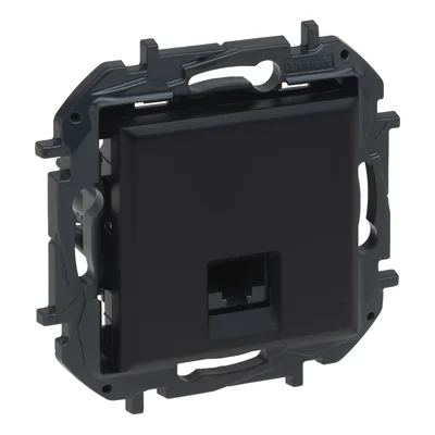 NILOE STEP - RJ45-Buchse Kat. 5E UTP - Schwarz