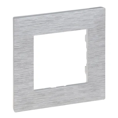 Niloe Step - single frame 1x - brushed aluminum color