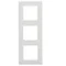 Niloe Step - triple frame 3x - white
