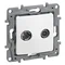 NILOE/NILOE SELECTION - PRESA PASSANTE TV-SAT 14 DB BIANCA