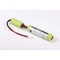 NiMH 3.6V 4000mAh HT battery pack for Starlet External 5W 3H luminaire - (L50 x Ø27) + (L100 x Ø23) / 94911 230V