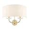 NIXON Gold wall lamp