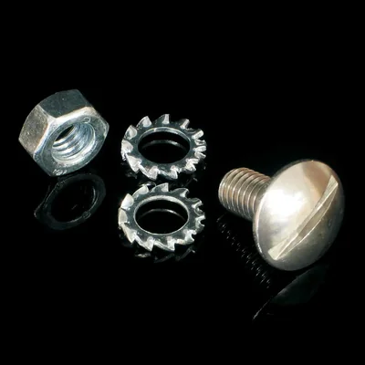 NIXSMP 5X10 IX - Vite + dado + rondella (100/1000 pz.)