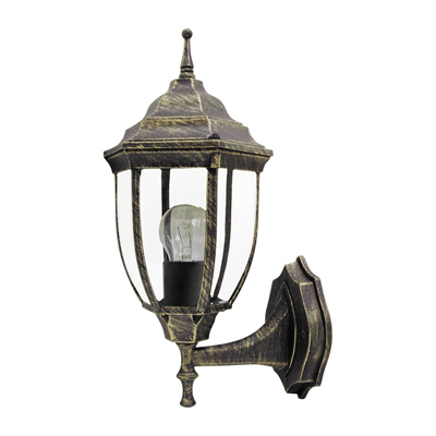 NIZZA Outdoor wall lamp antique gold top