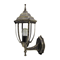 NIZZA Outdoor wall lamp antique gold top