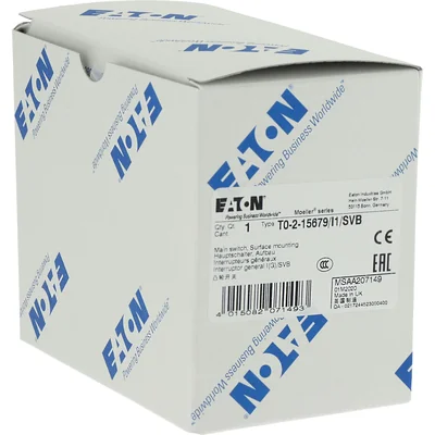 Nockenschalter, 20A, 6,5kW, T0-2-15679/I1/SVB