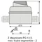Nockenschalterbogen E12-13 0-1 3P 12A IP65