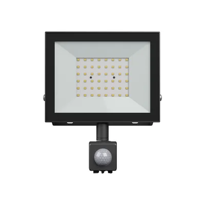 NOCTIS LUX 4 NAŚWIETLACZ 50W NW 230V IP44 176x221x53mm CZARNY czujnik ruchu PIR