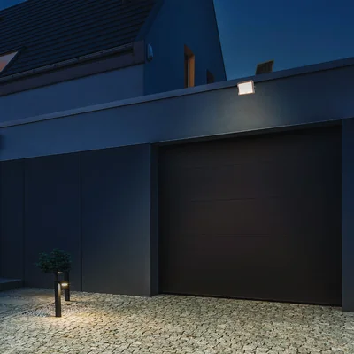 NOCTIS SOLARIS 2 FLOODLIGHT 50W CW 90° IP65 IK04 168x126x35mm+210x200x17mm NERO 3 anni di garanzia