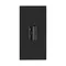 NOEN Données USB, prise modulaire 22,5x45 mm Données USB 2.0, passe-fil, noir