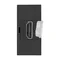 NOEN HDMI, modular socket 22.5x45mm HDMI with protective cap, black