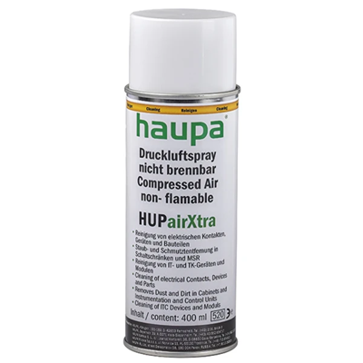 Non-flammable compressed air spray HUPairXtra, 400ml