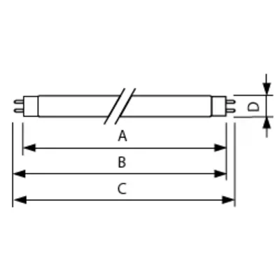 Non-integrated fluorescent lamp 30W G13 230V 1300lm WW