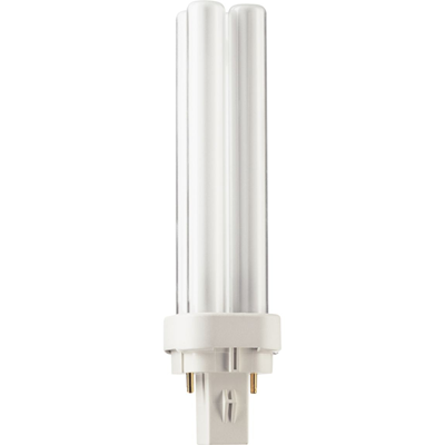 Non-integrated fluorescent lamp Dulux D 13W G24d-1 900lm WW
