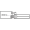 Non-integrated fluorescent lamp Dulux S/E 7W 2G7 400lm WW