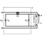 Non-integrated linear fluorescent lamp NL 58W G13 5200lm NW