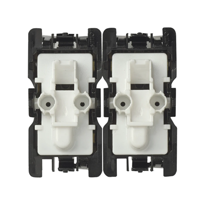 Normally open switch - double button (1 inputs, 2 outputs) 10AX