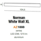 NORMAN XL White wall lamp