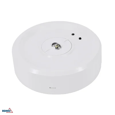 Notbeleuchtungs-Scaler rund 3W Korridoroptik IP40 Autotest 3H CNBOP