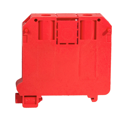 NOUVEAU Connecteur rail fileté 16.0mm² TS-35 1 voie rouge 40pcs.