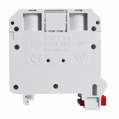NOWA Złączka szynowa gwintowa 35,0mm² TS-35 1 tor szara 20szt.