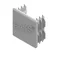 NOWPAL40x40SR Schutzhülle für Aluminiumprofil
