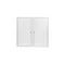 NRL 48 Schalttafel mit Schloss (4-311) RAL 9003