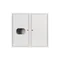NRL 48 SWITCHBOARD WITH LOCK AND GLASS (4-312) RAL 9003