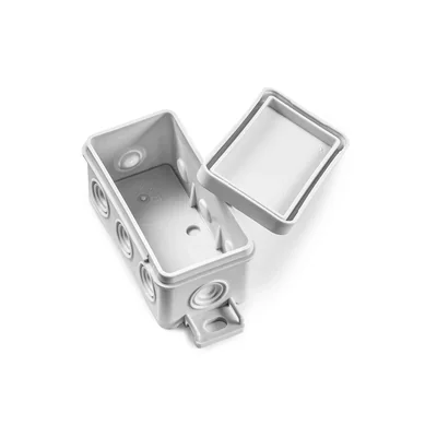 NS8 FASTBOX&HOOK Wandmontagedose, grau