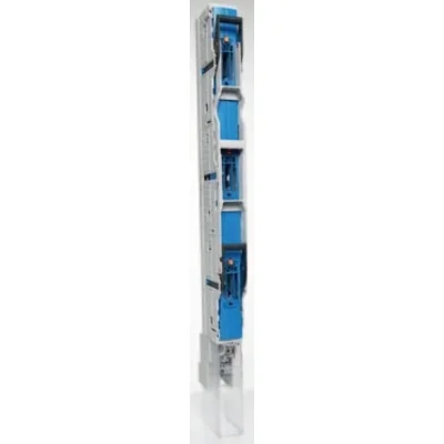 NSL-E3 Gr.00 with universal clamp (M8 screw) and with elevating power supply brackets
