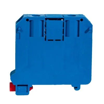 NUEVO Conector de carril roscado 16,0 mm² TS-35 1 vía, azul, 40 uds.