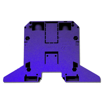 NUEVO Conector de carril roscado 70 mm² TS-35 1 carril, azul, 5 uds.