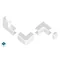 NW / Inner corner PP-M 15/25 White (4 pcs/pack)