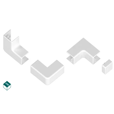 NW / Внутрішній кут PP-M 18/20 Білий (4 шт./уп.)